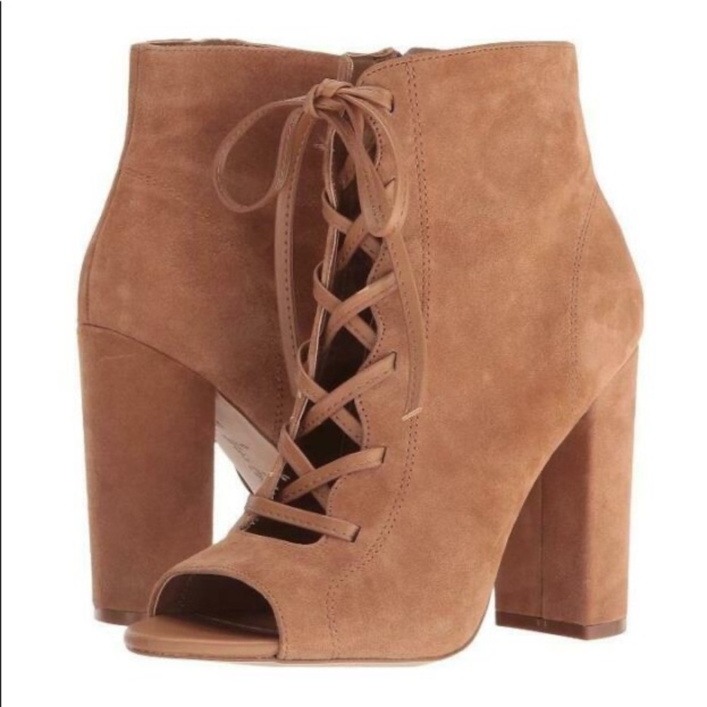 Sam Edelman, Yvie heeled bootie (saddle suede)